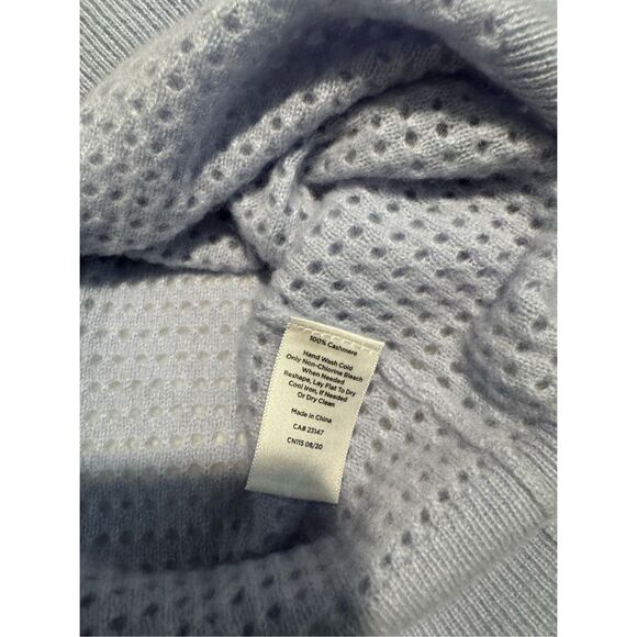 Haven well with in 100% cashmere light blue sweater M - Picture 3 of 9
